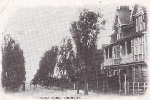 Beach Avenue in c.1904
